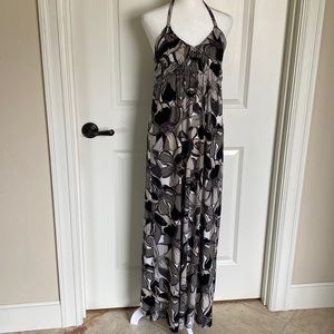 ELLE - Maxi Halter Floral Dress  - Size M
